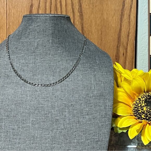 NWOT Kendra Scott Elegant Silver Chain Necklace #KSNK - Picture 1 of 8